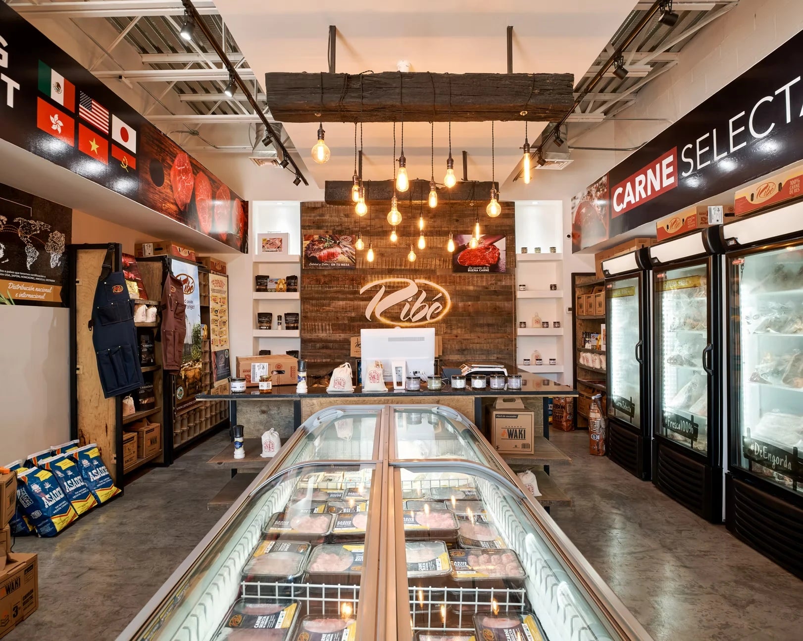 Interior de la Tienda Boutique Ribe